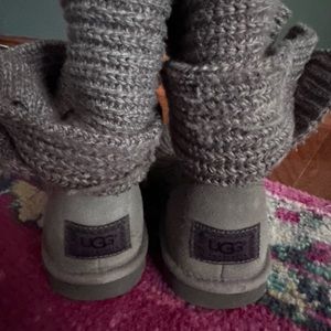Grey Ugg Boots Women Size 6